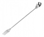 BAR PROFESSIONAL Baro &scaron;auk&scaron;tas su &scaron;akute, 50 cm ilgio, plieninis