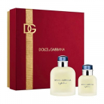 Rinkinys Dolce & Gabbana Light Blue vyrams: tualetinis vanduo EDT, 200 ml + tualetinis vanduo EDT, 75 ml