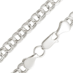 Sidabrinė grandinėlė moterims "Bismark" Brasco 48855