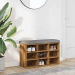 Batų suoliukas artisan ąžuolas 82x32x50 cm inžinerinė mediena