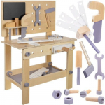 Žaislinis meistro įrankių rinkinys, įrankių komplektai Workbench With Tools