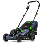 Akumuliatorinė vejapjovė Wuber W04803, 43 cm; 40 V; su 2 akumuliatoriais ir įkrovikliu