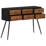 Konsolinis staliukas，konsolinis stalas su stalčiais, 116x30x76cm, tikmedis CFE51494