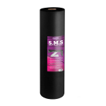 Beautyfor higieninisrulonas SMS (flizelinas) juoda 80cm x 150m 75 lak&scaron;tai/rulonas