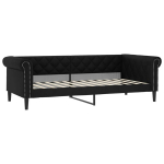 sofa，Poilsio sofa, juodos spalvos, 100x200cm, dirbtinė oda CFE72122