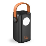 I&scaron;orinė baterija Power Bank FIT2 PRO 65W, 40000 mAh, juoda