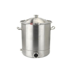 Katilas LUX 40x40 50L dangtis Dome 2", netikras dugnas