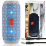 LIVMAN TG-117 belaidžiam naudojimui su FM radijo funkcija, keliomis atkūrimo parinktimis ir laisvų rankų skambučių priėmimu, 5W*2, 1200mAh