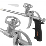 Metalinis montavimo putų pistoletas klijinėms putoms su stipriu reguliavimu