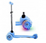 Reguliuojamo auk&scaron;čio paspirtukas Scooter, mėlynas