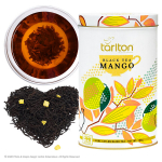 Ceilono juodoji birioji lapinė arbata Mango, Tarlton, 100g