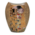 Gustavo Klimto moderni porcelianinė vaza