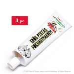 Maisto pasta - Česnakų kremas su a&scaron;triąja paprika - Erős Pista, Univer, 3x160g