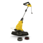 Elektrinis žolės trimeris žolės pjovimui 450W 30cm 1.4mm POWXG30031 POWERPLUS