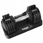 Reguliuojamas ketaus hantelis Fizyo, 2.3-11.5 kg