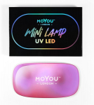 Gelinių nagų mini lempa MoYou LONDON LED & UV, rožinė