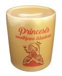 Keraminė taupyklė "Princesės smulkioms i&scaron;laidoms"