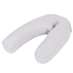 J-formos pagalvė nė&scaron;čiosioms, 54x(36-43)cm, pilka