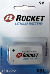 Rocket Lithium 9V baterija, 1 vnt.