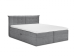 Lova Mazzini Beds Echaveria 200x200 cm, pilka
