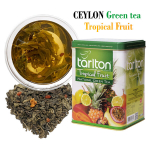 Ceilono žalioji birių lapų arbata - TROPICAL FRUIT - Ceylon Green tea, Tarlton, 250g