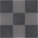 Apsauginis grindų kilimėlis HMS Puzzle (17-63-086) 60x60x1,2 cm, 9 vnt.