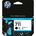 hp originalus ra&scaron;alas cz129a, hp 711, juodas, 38 ml, hp designjet t120, t520