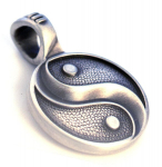 Bico "Yin & Yan" Yin ir Yang pakabukas su satino apdaila (E347)