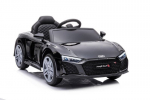 Vaiki&scaron;kas vienvietis elektromobilis Lean Toys Audi R8 A300, juodas