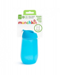 Gertuvė su &scaron;iaudeliu Munchkin Simple Clean, 12mėn +, mėlyna