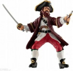 Figūrėlė PAPO Barberousse raudona - įspūdingas piratas vaikams nuo 3 metų.