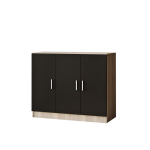 Komoda Kalune Design, ruda/juoda