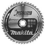 T.C.T. pjūklas Efficut 260X2.15X30mm 10&deg; T45 B-64624 Makita, Unique