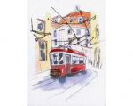 Siuvinėjimo kryželiu rinkinys, RTO, 15x21 cm