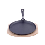 Kamille keptuvė su medinu stovu KM-4809V, 25 cm