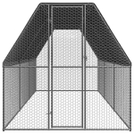 Lauko narvas vi&scaron;čiukams, 2x6x2 m, pilkas