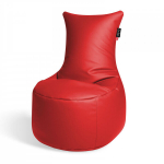 Sėdmai&scaron;is Qubo&trade; Muff, dirbtinė oda, raudonas