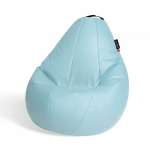 Sėdmai&scaron;is Qubo&trade; Comfort 120, dirbtinė oda, &scaron;viesiai mėlynas
