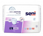 Sauskelnės suaugusiems Seni Active Plus, L dydis, 10 vnt.