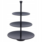 Excellent Houseware serviravimo stovas, 36.5, juodas