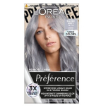 Ilgalaikiai plaukų dažai L'Or&eacute;al Paris Preference, 10.112 Silver Grey