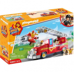PLAYMOBIL - 70911 - ANTIS ON CALL - Gaisrinis automobilis su i&scaron;traukiamomis kopėčiomis ir nuimama plok&scaron;tuma