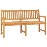 Trivietis sodo suoliukas su staliuku, 150 cm