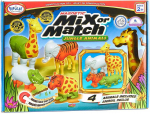 Magnetinis rinkinys Mix or Match Animals jungle