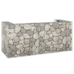 Gabiono siena konteineriams, 250x100x110cm, plienas
