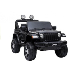 Dvivietis vaiki&scaron;kas elektromobilis Jeep Rubicon 4x4, juodas