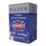 Profesionalūs &scaron;viesinimo milteliai Ronney Silver XXL, 2x500g.