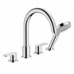 Mai&scaron;ytuvas Hansgrohe Vernis Blend 71456000, chromo, montuojamas į vonios kra&scaron;tą