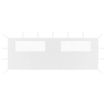Sodo stogelis 6x2 m baltas, 315305