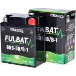 Akumuliatorius Fulbat 6N6-3B/B1, 6.3 Ah 50 A EN 6V